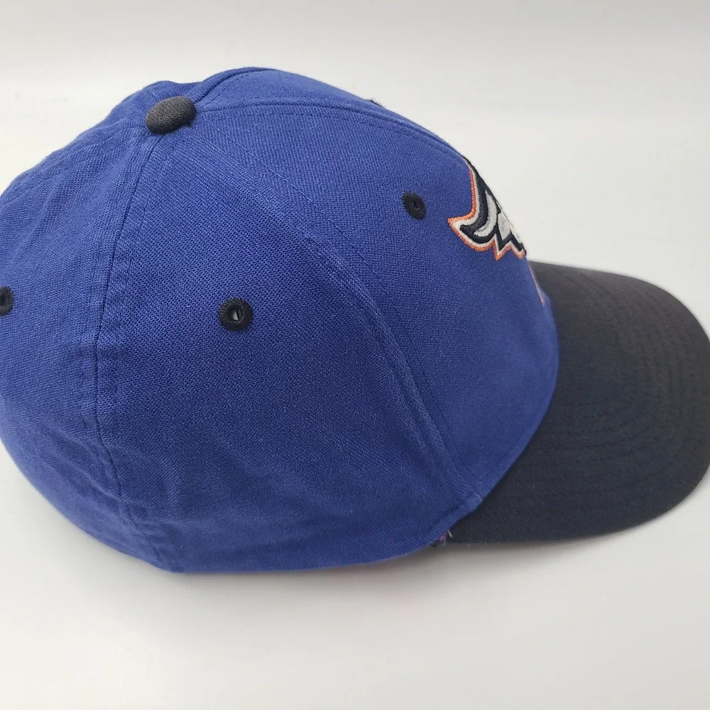 Vintage Durham Bulls Hat Fitted (Seems M-L) Twins Enterprise Blue Black MiLB Men